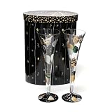 Celebration champagne glasses by Lolita