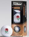 Titleist ProV1s (2009), England Rose Logo x 3