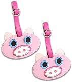 Lewis N. Clark Lil Lewis Animal Luggage Tags - 2 Pack Luggage Accessories