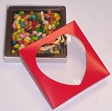Gourmet Food : Scott's Cakes Assorted Mix Jelly Belly Jelly Beans 1/2 Pound Heart Box