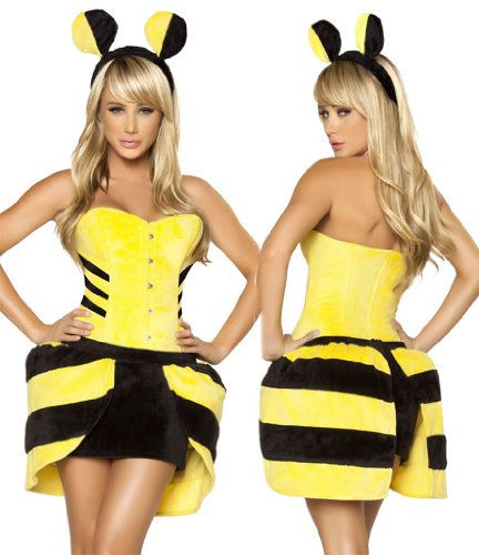 Dissia Stylish Tiger Halloween Cosplay Costume,Yellow