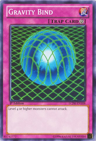 Yu-Gi-Oh! - Gravity Bind (LCJW-EN108) - Legendary Collection 4: Joey's World - 1st Edition - Common