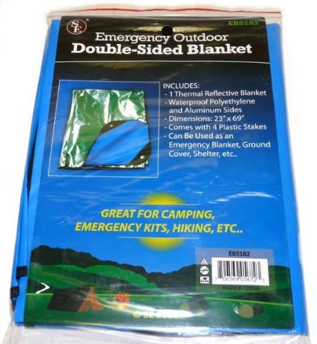Emergency Outdoor Double Sided Blanket