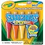 Crayola Squeezables Washable 3-D Paint Tubes 5/Pkg-Red/Orange/Yellow/Blue/Green