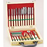International Culinary Carving Set 22 Piece, Wood Case by Harold Import Company, Inc.