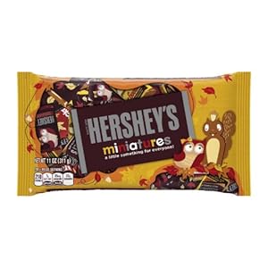 Hershey's Halloween Miniatures Assortment, 11-Ounce Bags (Pack of 6)