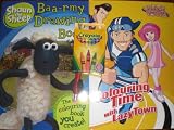 Shaun the Sheep Drawing + Lazy Town Colouring Book with free Crayola crayons
