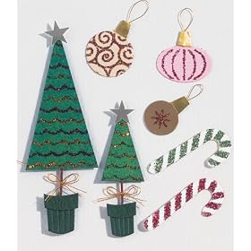Jolee's Boutique Dimensional Stickers, Christmas Decorations