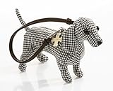 Manhatton Toy Dachshund Doxie Wristlet Fuzzy Nation Coin Purse
