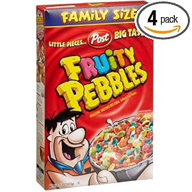 Post Fruity Pebbles Cereal,