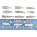 20 Pcs Holographic Fishing Hard Jerkbaits with Weight Transfer System