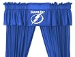 NHL Tampa Bay Lightning 5pc Jersey Curtains and Valance Set