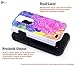 Galaxy S4 Mini Case, Nagebee - Galaxy S4 Mini Design Premium Heavy Duty Defender Dual Layer Protector Hybrid Phone Cover Case for Samsung Galaxy S4 Mini (Hybrid Rainbow Illusion)