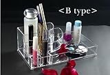 Acrylic Makeup Cosmetics Organizer Luxury Crystal Insert Holder Box