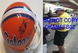 STEVE SPURRIER,FLORIDA GATORS,HEISMAN,49ERS,SIGNED,AUTOGRAPHED,MINI,HELMET,COA WITH PROOF