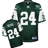 Darrelle Revis Green Reebok NFL Premier New York Jets Jersey (X-Large)
