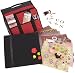 SCRAPabilities Quilted Scrapbooking Gift Bag,Cranberry/Black
