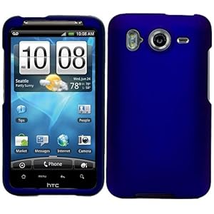Blue Durable Protective Rubberized Crystal Hard Case Cover for AT;T Wireless HTC Inspire 4G Android Smart Phone Blue Durable Protective Rubberized Crystal Hard Case Cover for AT;T Wireless HTC Inspire 4G Android Smart Phone