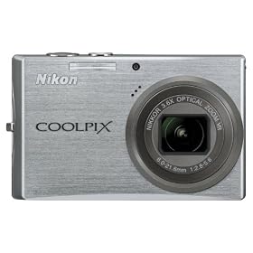 Nikon Coolpix S710 14.5MP Digital Camera with 3.6x Wide Angle Optical Vibration Reduction (VR) Zoom (Brilliant Silver)