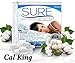 SURE Premium 100% Waterproof Mattress Protector - Hypoallergenic- Multiple Sizes 10 Year Warranty (California King)