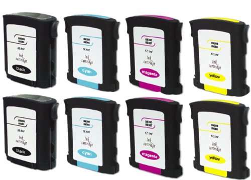 8-Pack Non-OEM Compatible Ink for HP 88 Officejet Pro K550 K5400 L7550 L7580 L7650 L7680 L7750 L7780