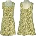 JOHNNY MARTIN Retro Print Shift Dress