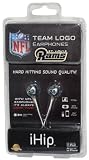 iHip NFF10200STR NFL St. Louis Rams Ear Buds, Blue/Gold