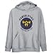 Hoodie Mens Heather Gray " Powerlifting , BLOOD SWEAT & TEARS " Sports Small