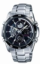 Casio ECW-M100DB-1AVER Radio Controlled Mens Combi Bracelet Watch