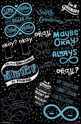 The Fault in Our Stars Movie Poster - Love Note 22"x34" Art Print Poster
