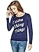GUESS Women's Cazzara Slogan Pullover