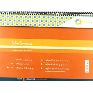 Letrilandia Lectoescritura cuaderno 3 de escritura