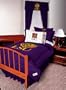 LSU Tigers Queen Bedskirt