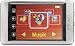Teac MP 540  MP3-/Video-Player 8 GB (7,1 cm (2,8 Zoll) Touchscreen-Display, FM-Radio, MicroSD-Slot, USB 2.0) aluminium