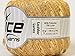 Metallic Gold Ladder Lurex Ribbon Yarn - Gold Trellis with Sparkle 50 Gram