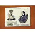 COX LAW TIMES PRESCOTT EYELESS FISH OLD PRINT 1859