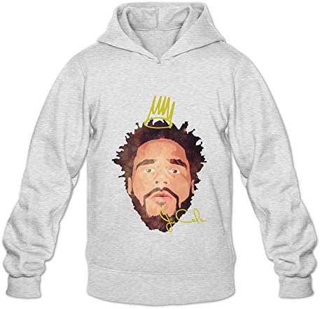 IHoo Men J. Cole Fox Hoodie Ash XL