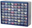 Akro-Mils 10764 64-Drawer Plastic Parts Storage Hardware and Craft Cabinet, 20-Inch by 16-Inch by