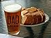 Dad is My Hero Fun Beer Glass for Men Husband Brother Friend gift idea from mom son daughter 16 oz Pint Glass for Beer and Drinks