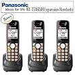 Panasonic KX-TGA651B DECT 6.0 Three Pack Handset Bundle for DECT 6500 Phones