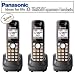 Panasonic KX-TGA651B DECT 6.0 Three Pack Handset Bundle for DECT…