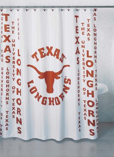 Texas Longhorns Shower Curtain