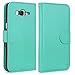 Grand Prime Case, LK Galaxy Grand Prime Wallet Case, Luxury PU Leather Case Flip Cover with Card Slots Stand For Samsung Galaxy Grand Prime, MINT