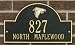 Atlanta Falcons Black and Gold Personalized Address Plaque