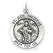 Sterling Silver St. Jude Thaddeus Medal
