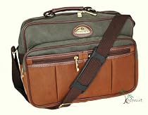 ADVANCE LEATHER LOOK CABIN FLIGHT BAG