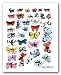 WARHOL - BUTTERFLIES - 8x10 - POSTERCARD