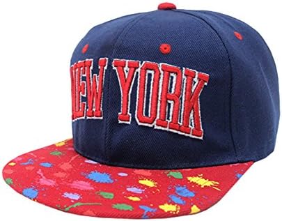 Madcapeau New York Hiphop Fashion Flat Street Dancing Hat Baseball Cap navy