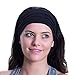 Red Dust Active Sports Headbands – Black Breathable Bamboo Exercise Bandanas for Workouts, Yoga, Running, Travel and Hiking. Soft Moisture Wicking Boho Sweatband and Hair Accessories for Women.