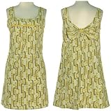 JOHNNY MARTIN Retro Print Shift Dress